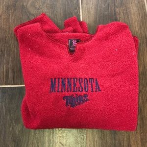 MN twins red sweatshirt